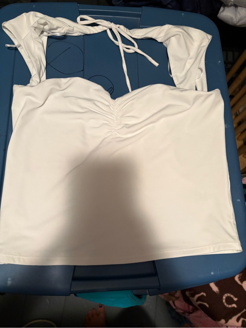 White Women's Tank Top